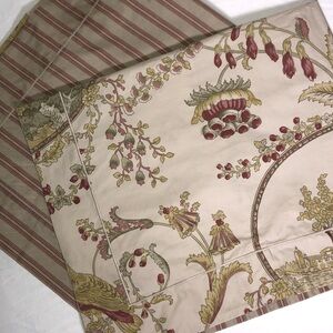 Yves DeLorme Paris Pillow Case Shams, Made in France, 100% Cotton, Pre-owned